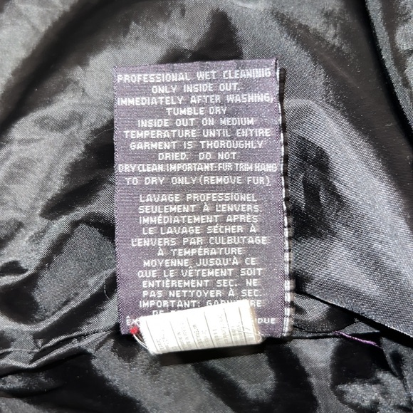 Long Tall Sally winter coat, black, size small - Picture 16 of 16